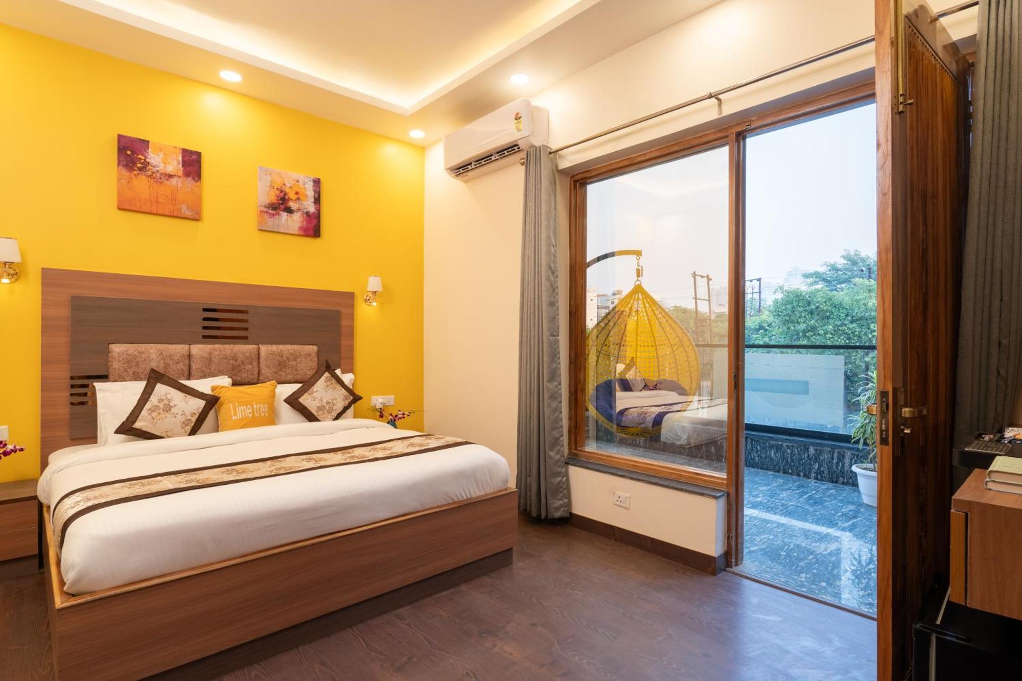 Lime Tree Hotel & One Bhk Serviced Apartment Noida - Sector 50 Metro Exterior foto