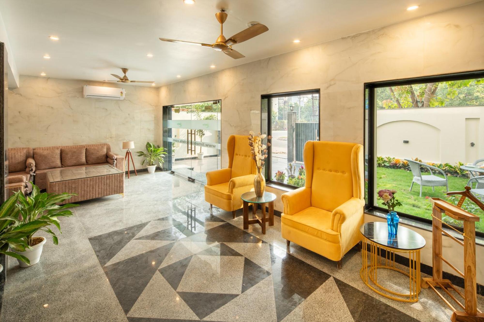 Lime Tree Hotel & One Bhk Serviced Apartment Noida - Sector 50 Metro Exterior foto