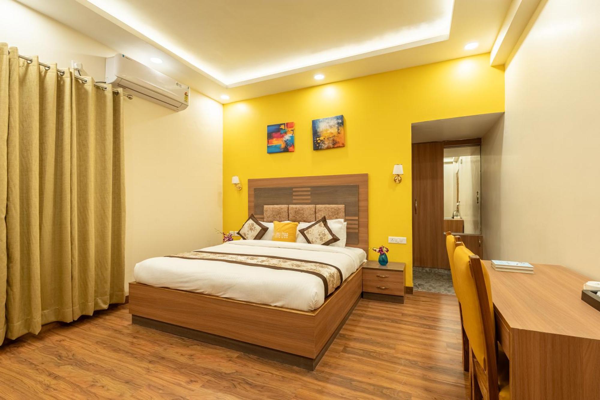 Lime Tree Hotel & One Bhk Serviced Apartment Noida - Sector 50 Metro Exterior foto